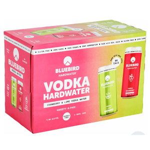 BlueBird Vodka Hard Water Variety 8 Pack