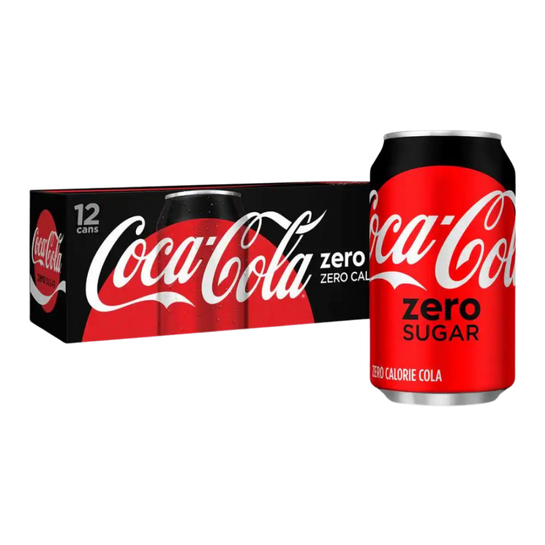 Coca Cola Zero 12 Pack Cans
