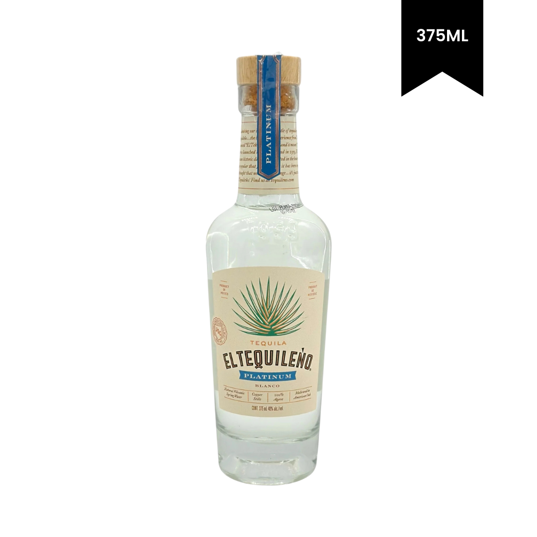 El Tequileno Platinum Tequila 375ml