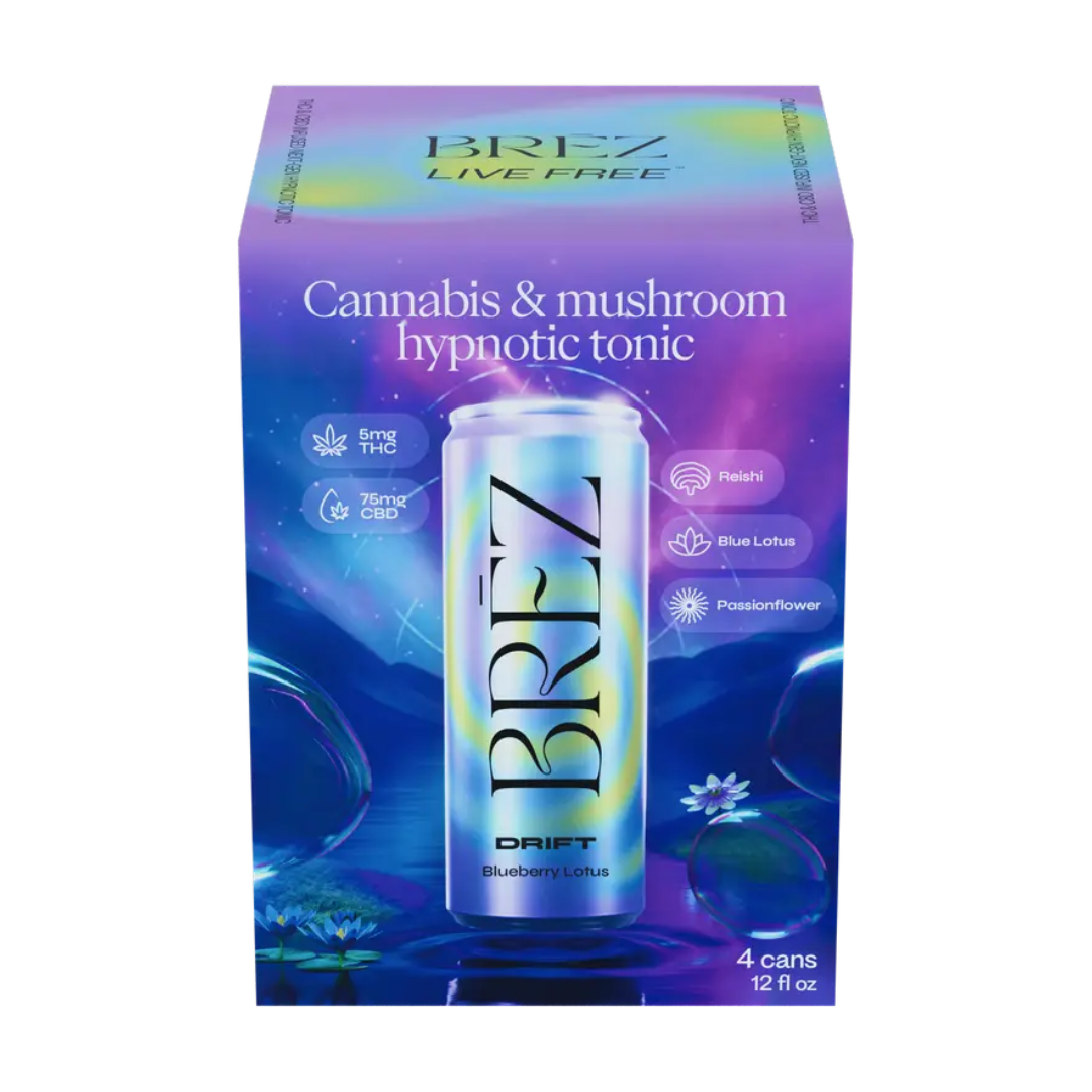 Brez Hypnotic Tonic 4x12oz Cans