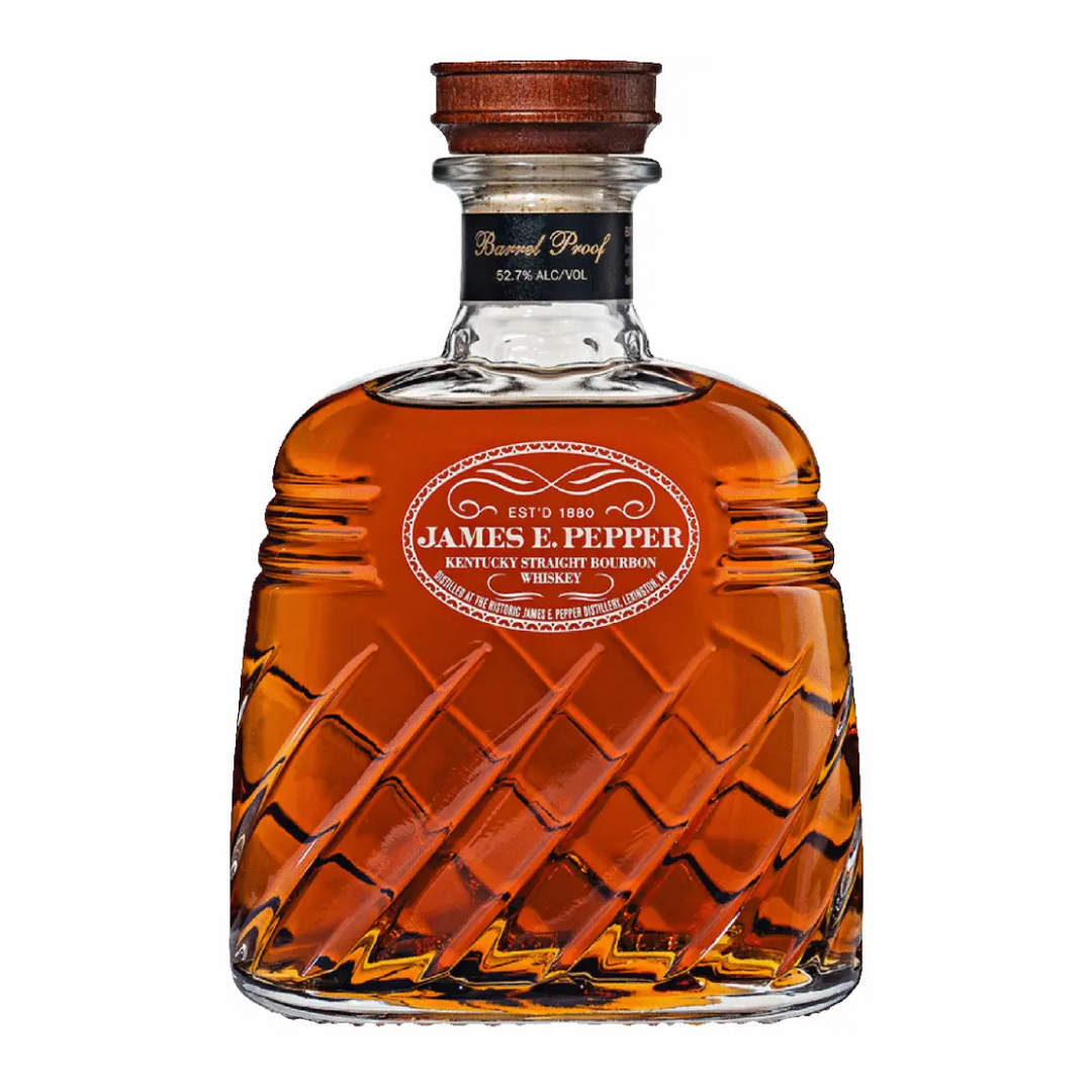 James E Pepper Barrel Proof Bourbon 750ml