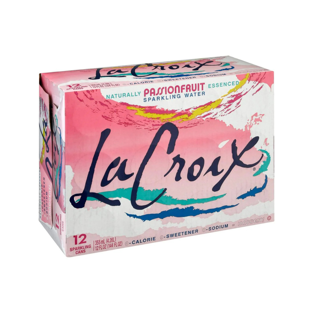 LaCroix Passionfruit 12x12oz Cans