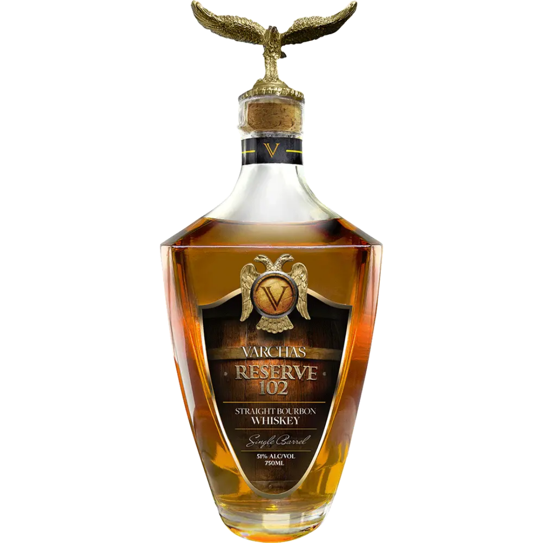 Varchas Reserve 102 Straight Single Barrel Bourbon Whiskey 750ml