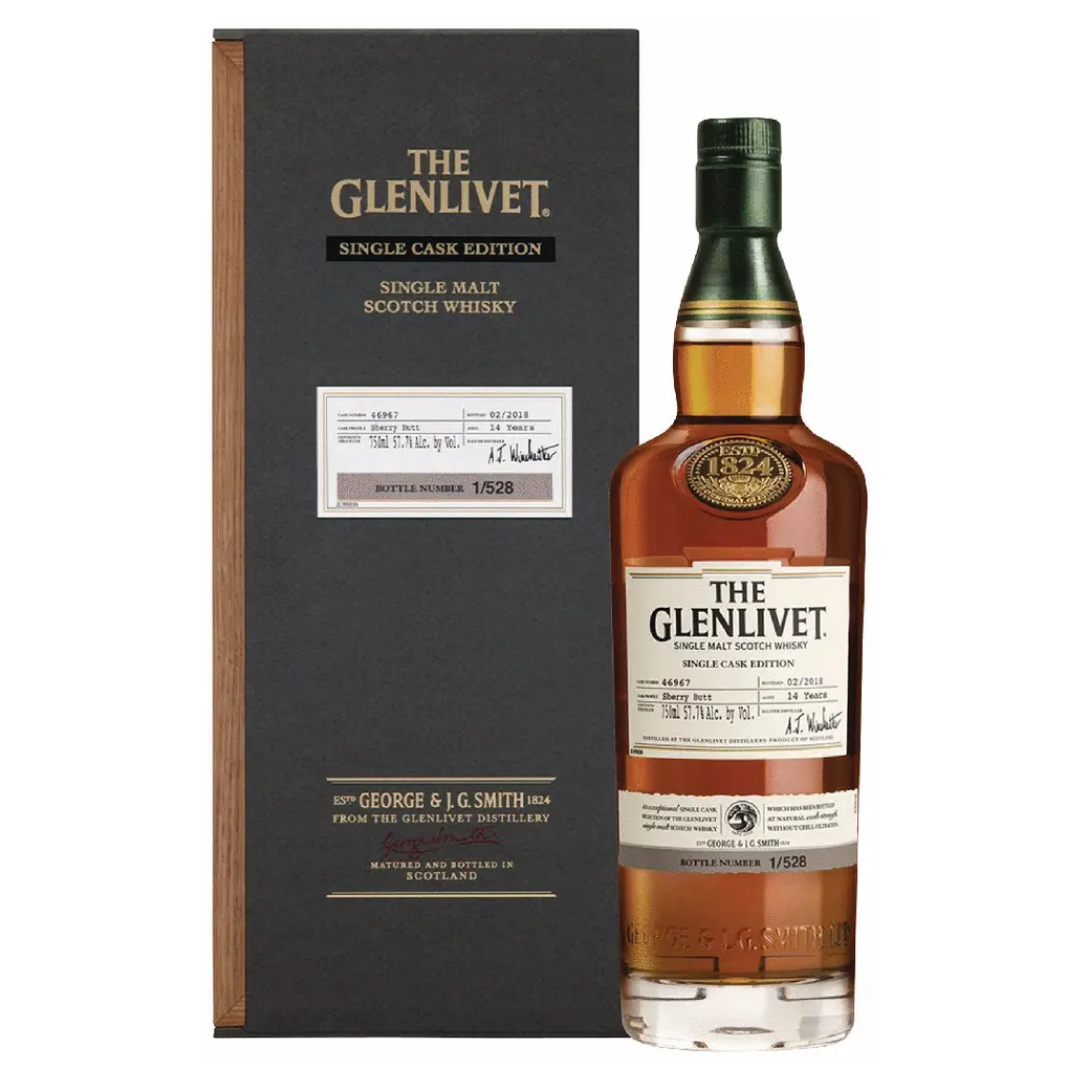 Glenlivet Single Cask Edition Scotch Whiskey 750ml