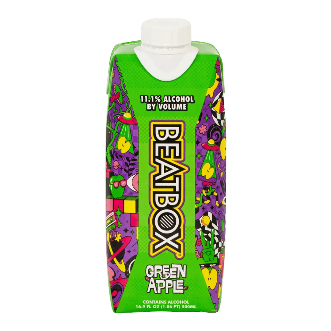 Beatbox Green Apple 500ml Carton