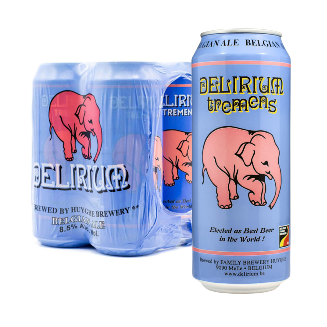 Delirium Belgian Ale 4x16.9oz Cans