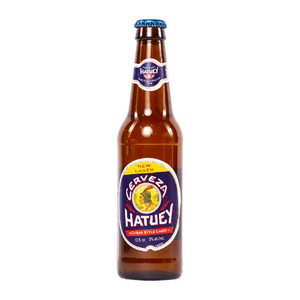 Cerveza Hatuey Cuban Style Lager 12oz Bottle