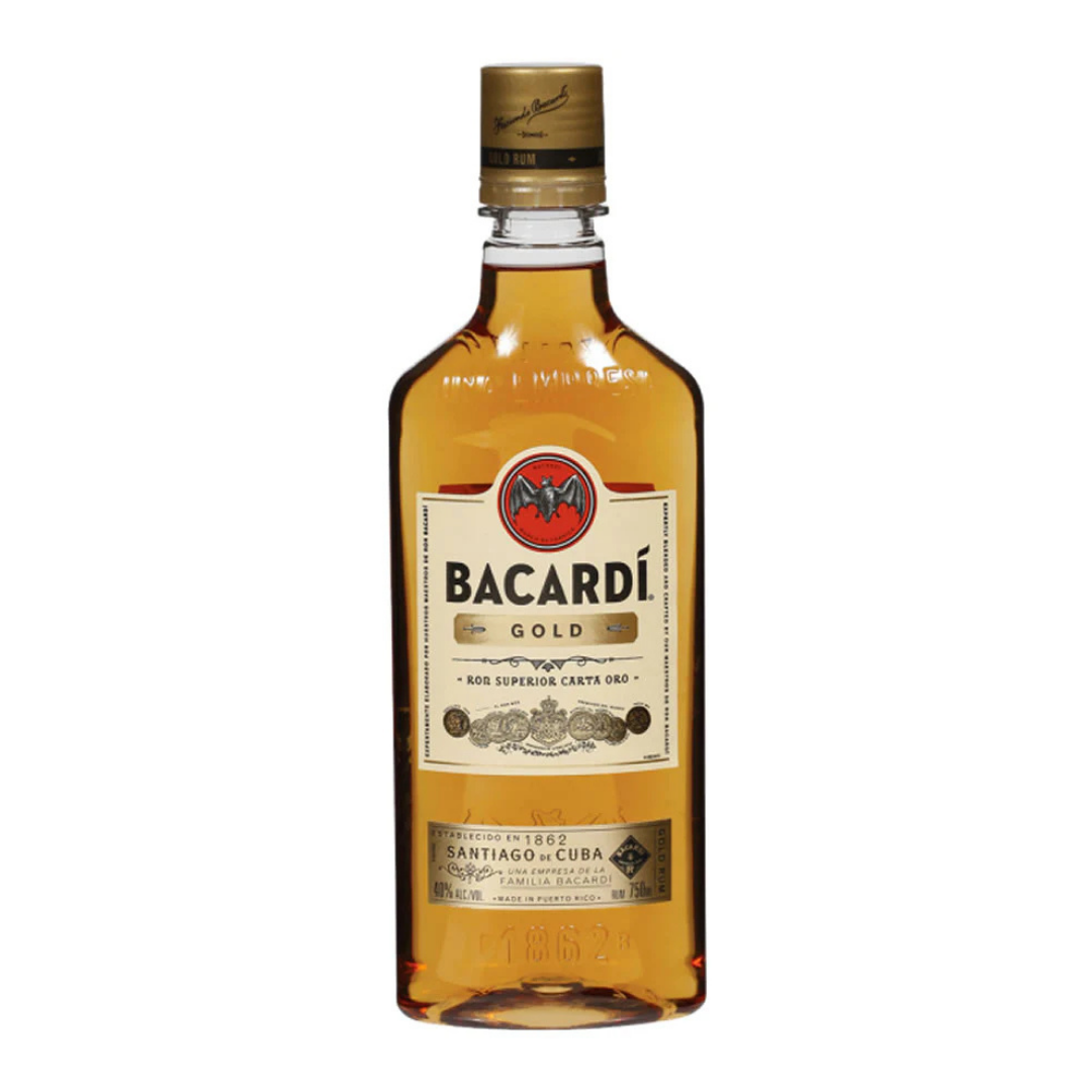 Bacardi Gold Rum Pet 750ml