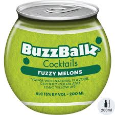 BuzzBallz Fuzzy Melons 187ml