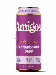 Amigos 50MG THC Grape 16oz Can