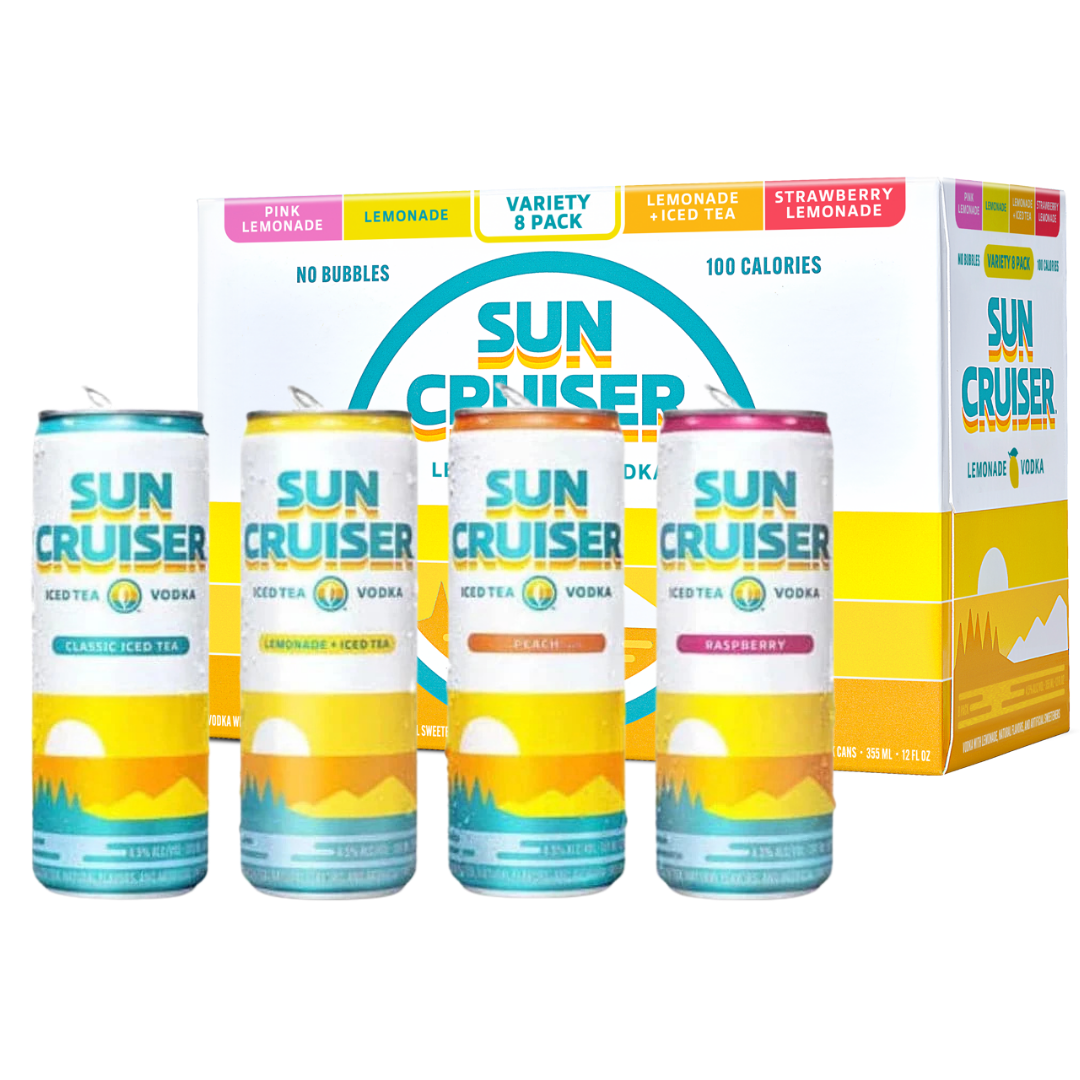 Sun Cruiser Iced Tea Variety (8-pack x 12oz)