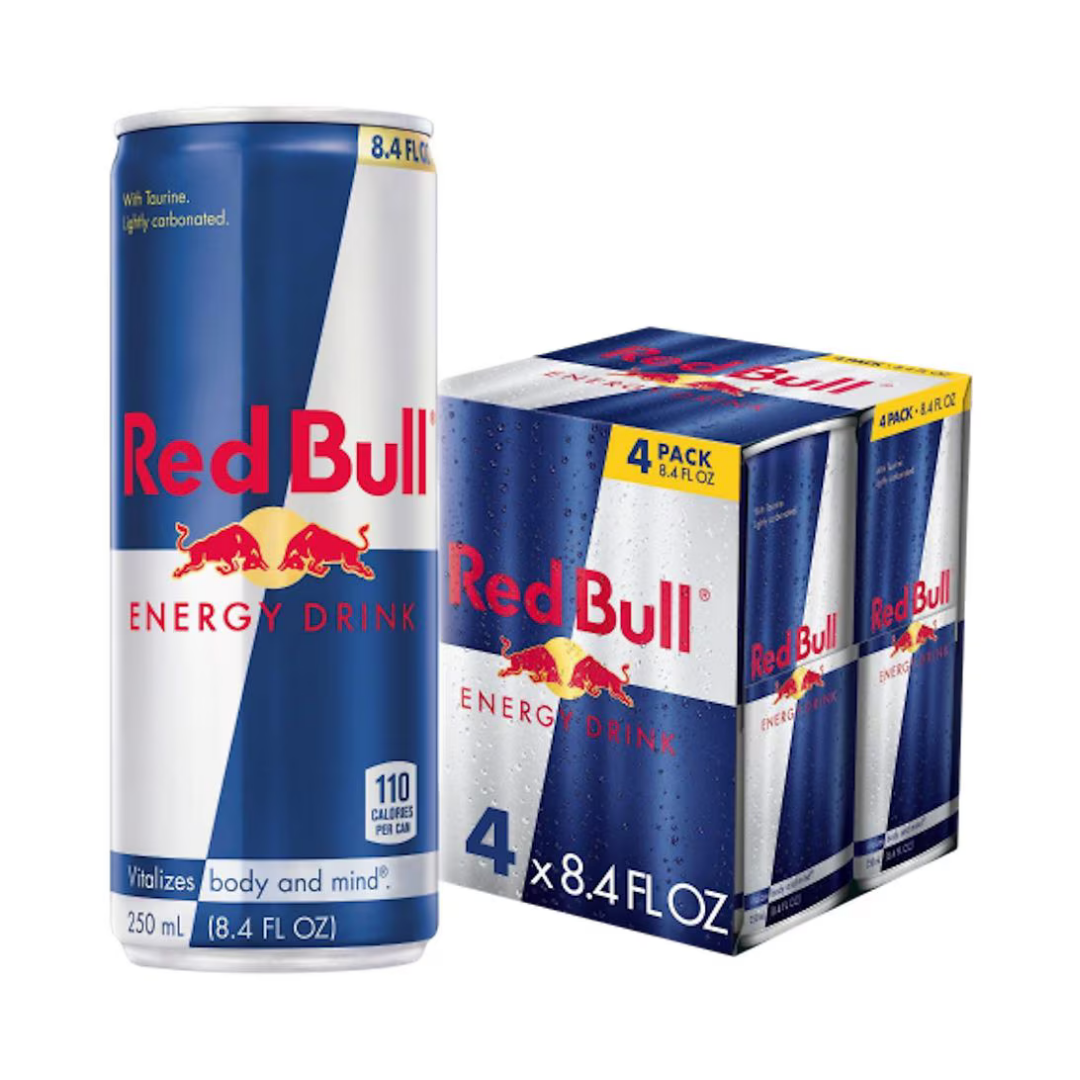 Red Bull Original 4x8.4oz Cans