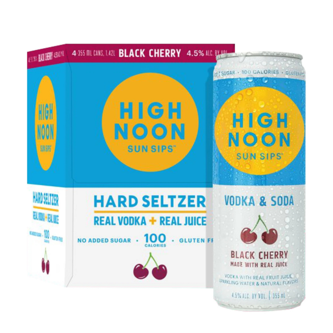 High Noon Black Cherry 4x12oz Cans