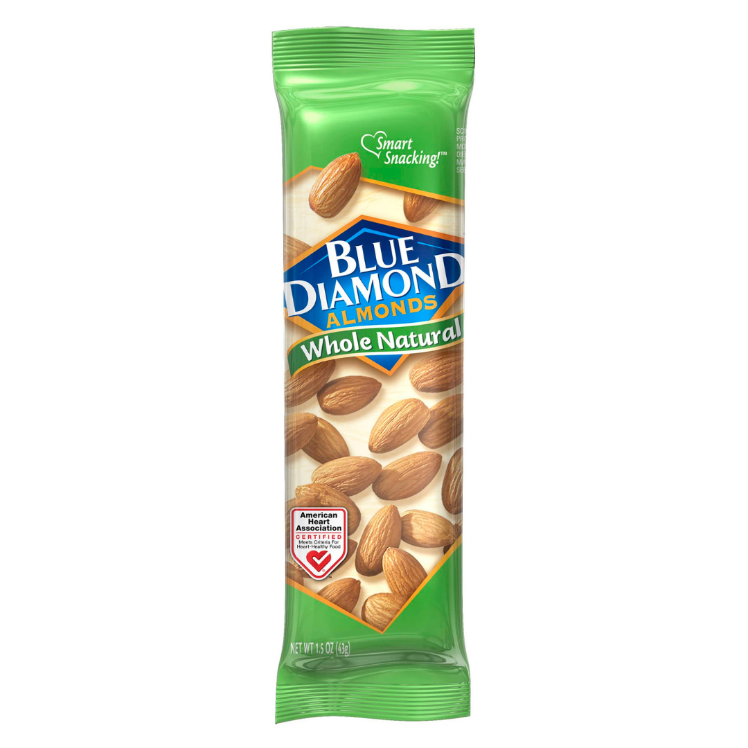 Blue Diamond Almonds Whole Natural Almonds 1.5oz