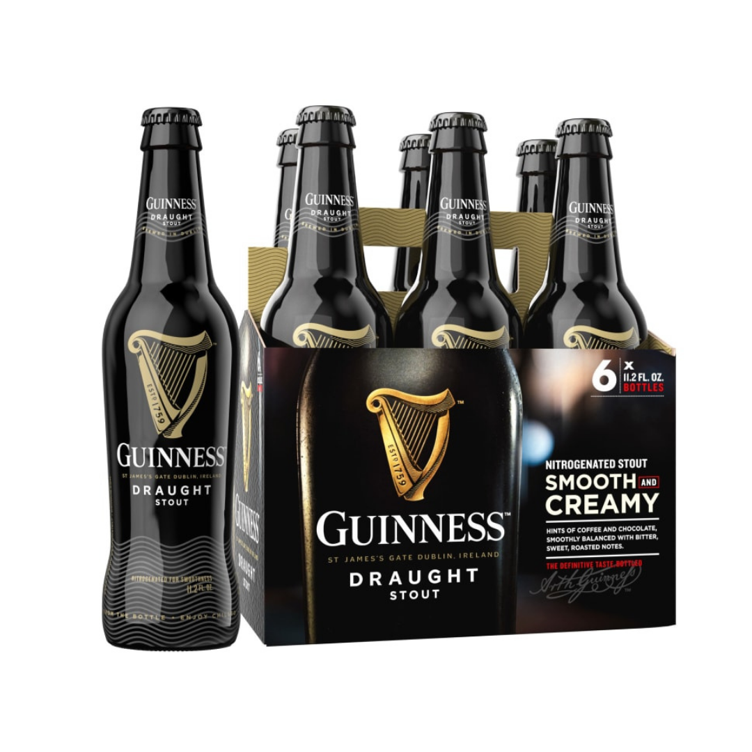 Guinness Draught Stout 6x11.2oz Bottles