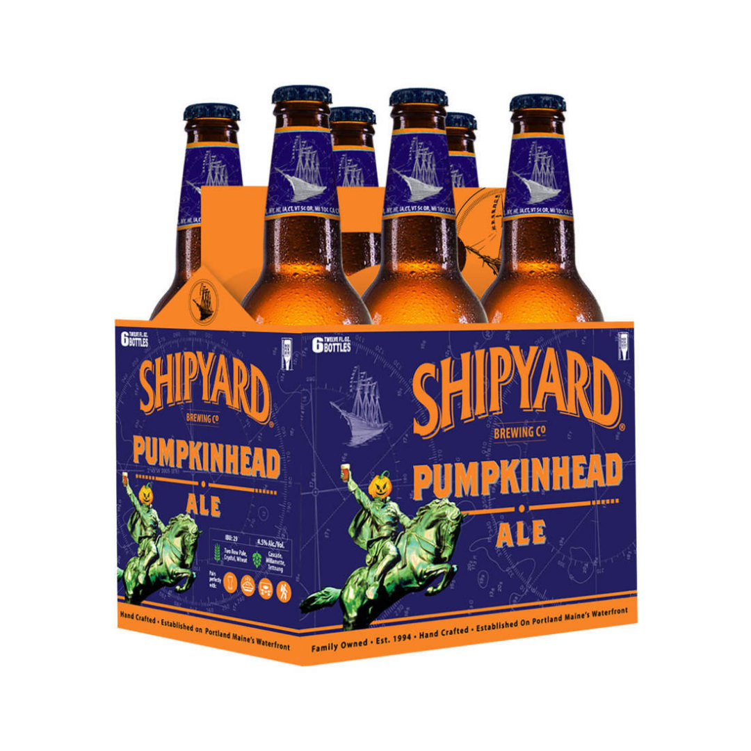 Shipyard Brewing Pumpkinhead Ale 6x12oz Bottles
