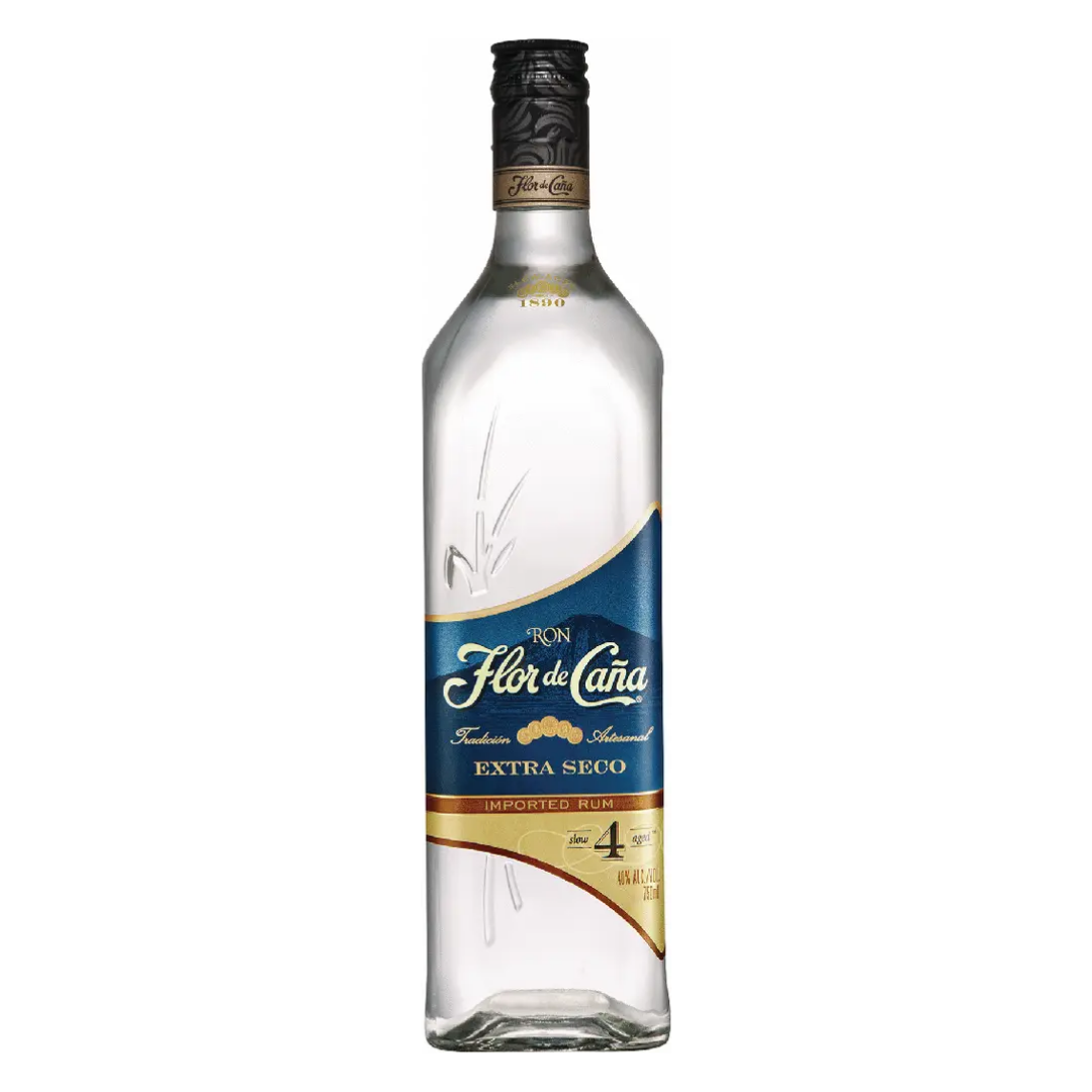 Flor De Cana 4 Years Extra Seco White Rum 750ml