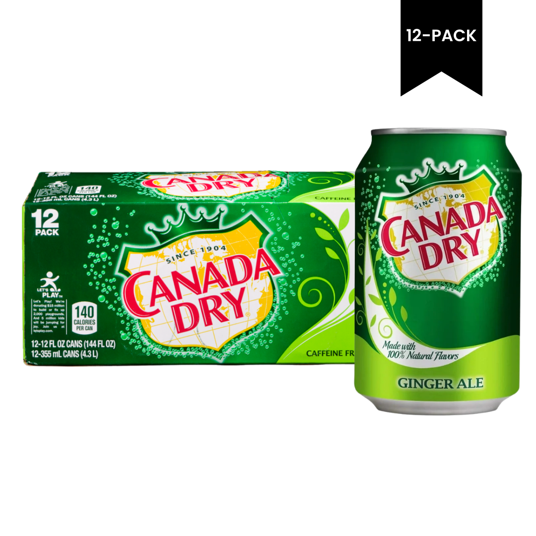 Canada Dry Ginger Ale 12x12oz Cans