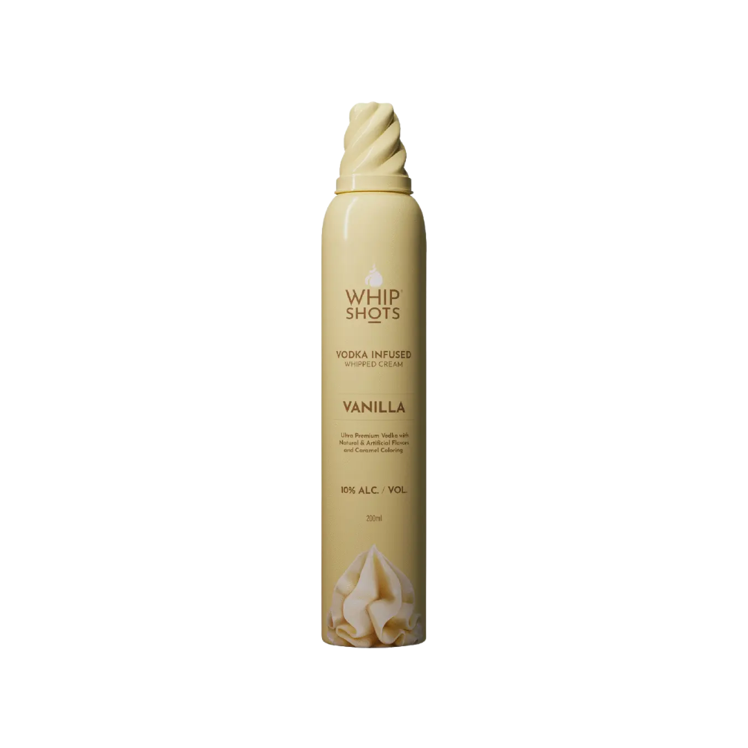 Whip Shots Vanilla Vodka Infused Whipped Cream 200ml