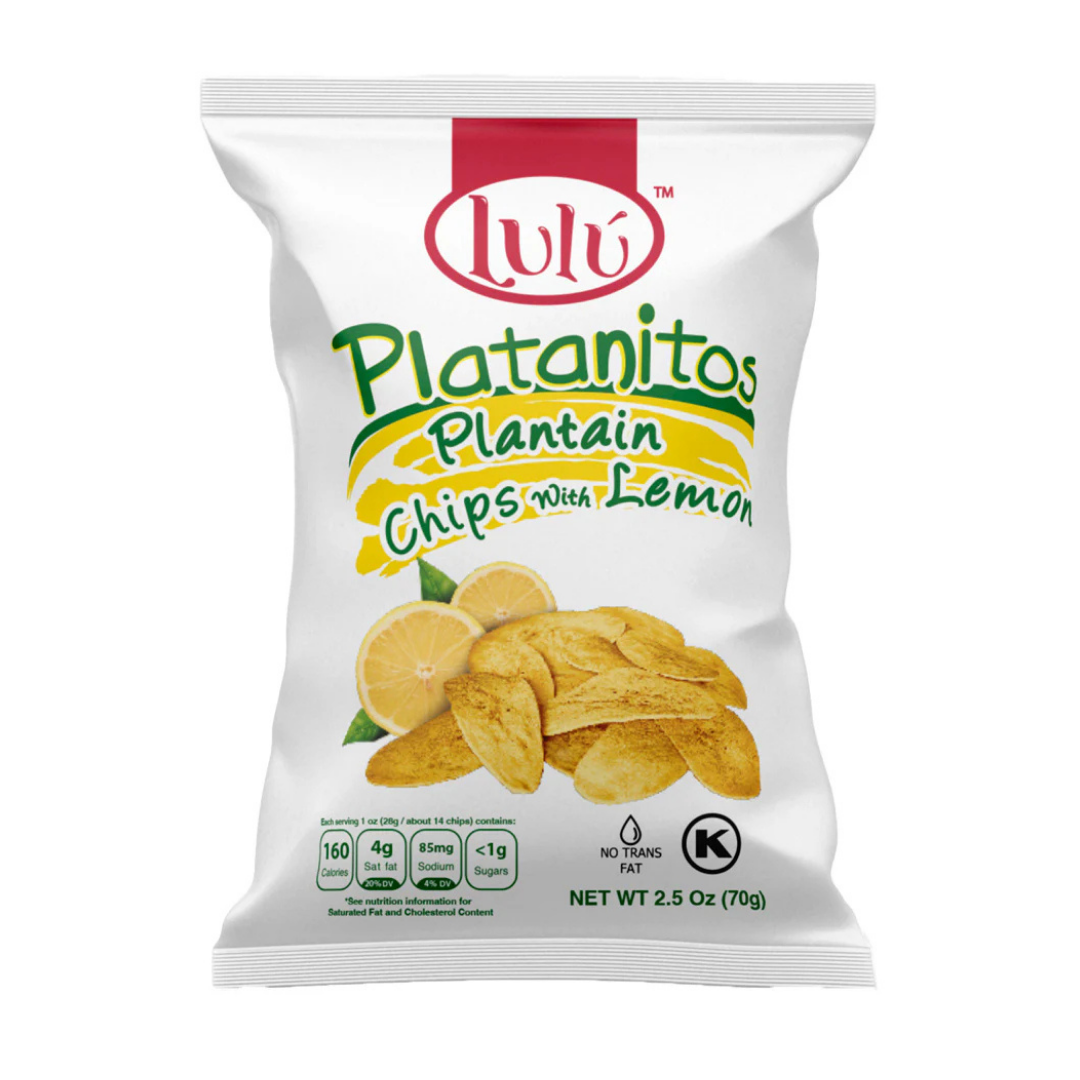 Lulu Plantain Chips 2.5oz