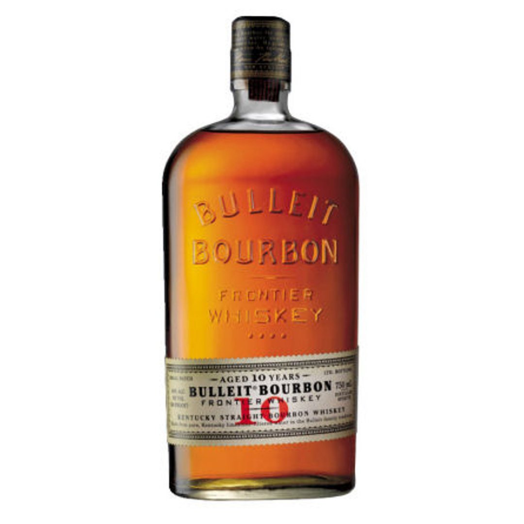 Bulleit Straight Bourbon Whiskey Frontier 10 Year 750ml