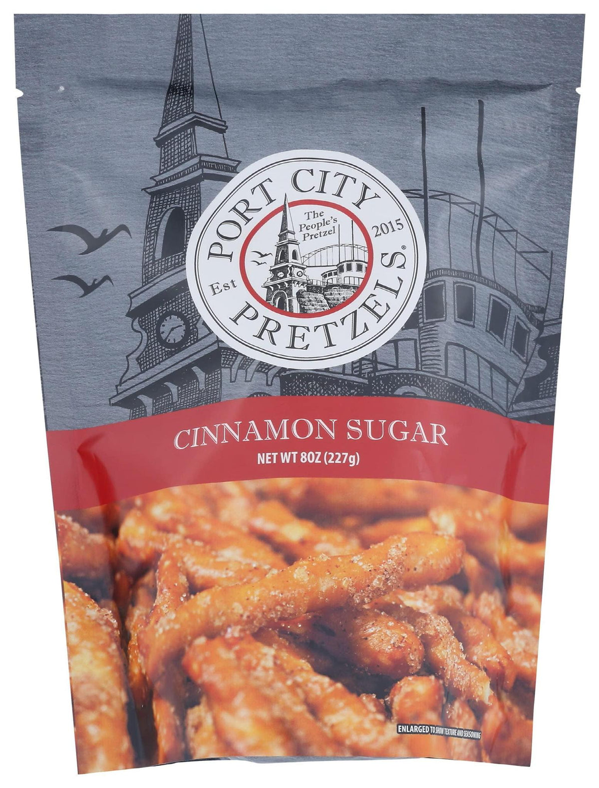 Port City Pretzels Cinnamon Sugar 8oz
