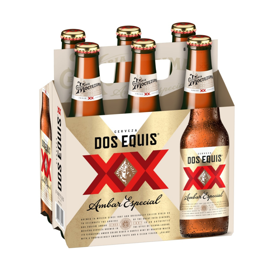 Dos Equis XX Ambar Especial 6x12oz Bottles