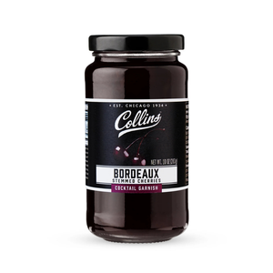 Collins Bordeaux Stemmed Cherries 10oz Jar
