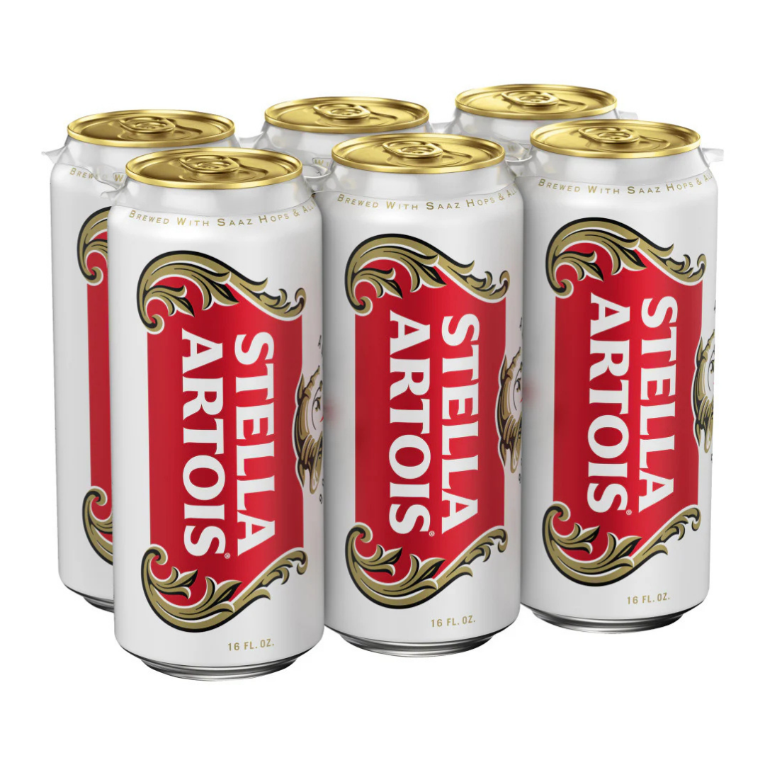Stella Artois 6x12oz Cans