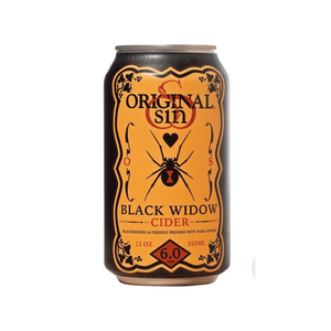 Original Sin Black Widow Hard Cider 12oz Can