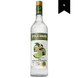 Stolichnaya Lime Vodka 1L
