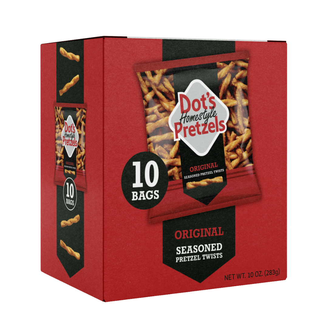 Dot's Pretzels Original Multipack 10x10oz
