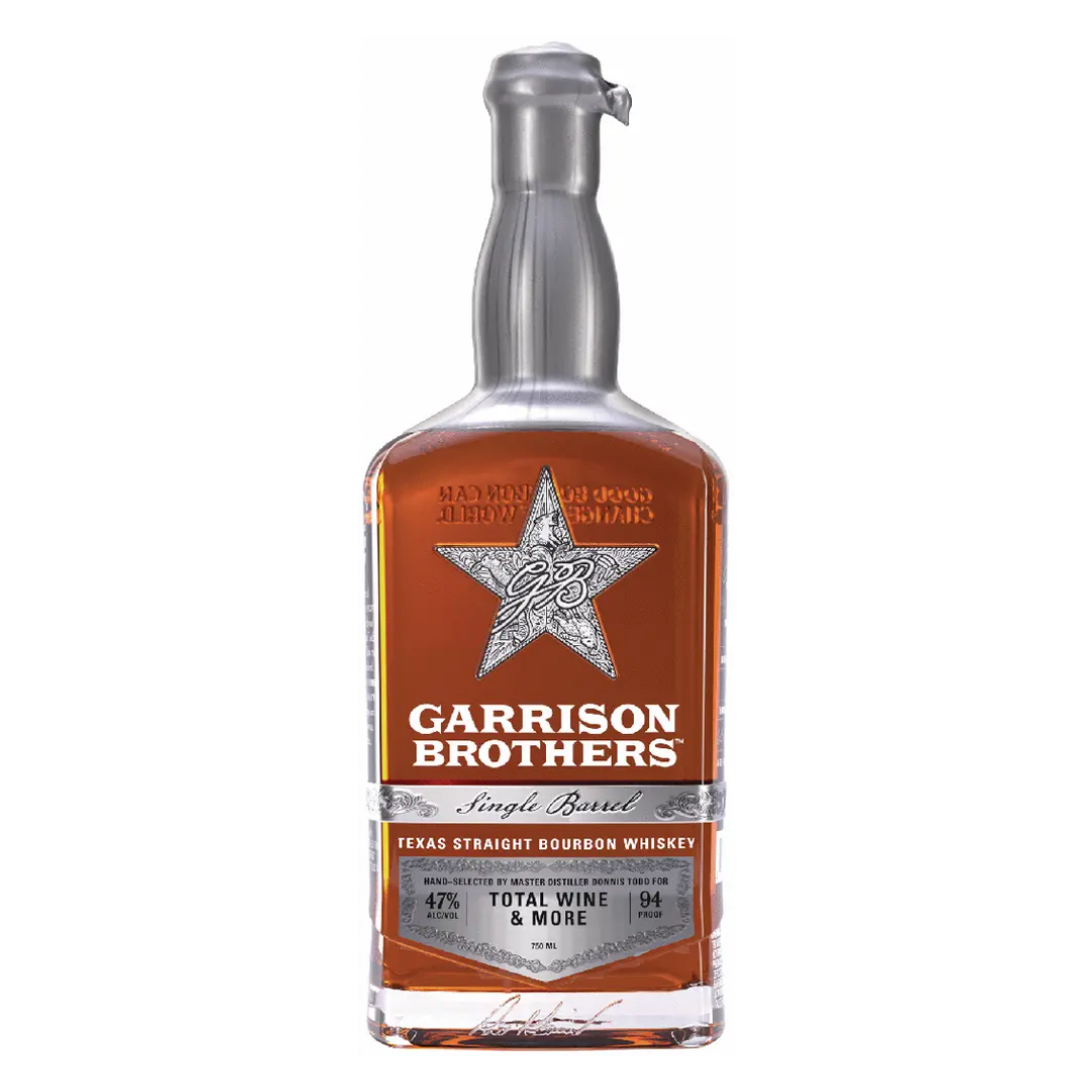 Garrison Brothers Single Barrel Texas Straight Bourbon Whiskey 750ml
