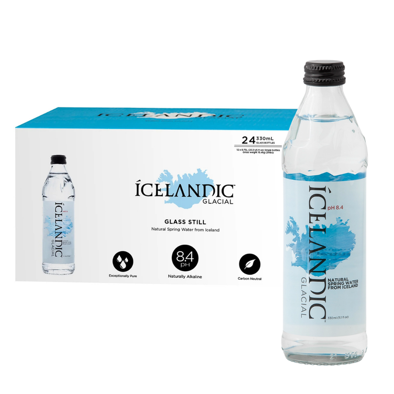 Icelandic  Still Water Glass Bottle 330ml