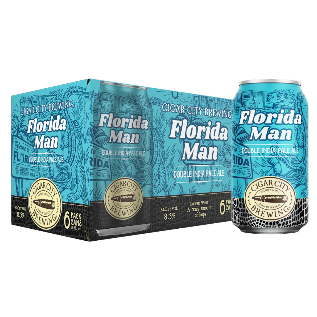 Cigar City Florida Man 12oz Sinngle Can