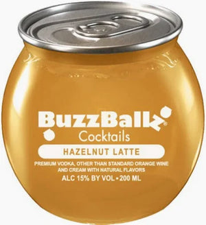 BuzzBallz Hazelnut Latte 187 ml